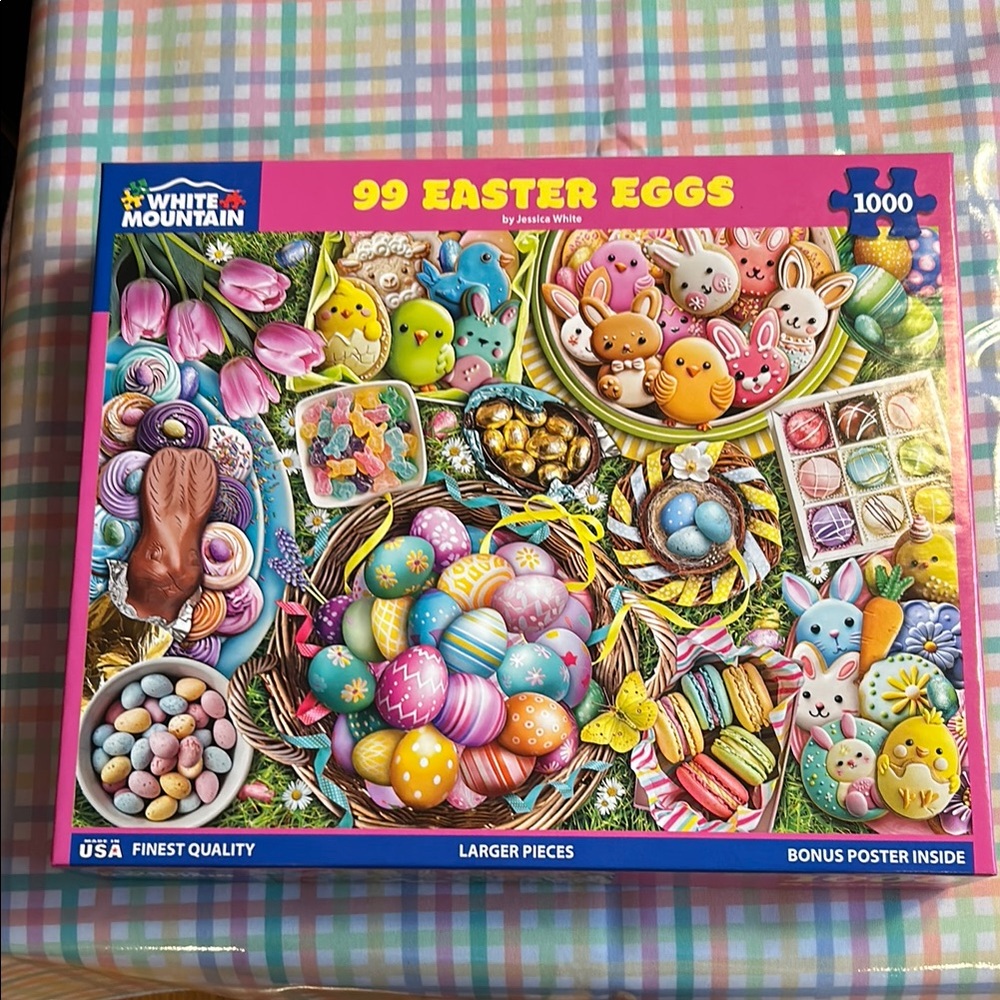 White Mountain 99 Easter Eggs Puzzle